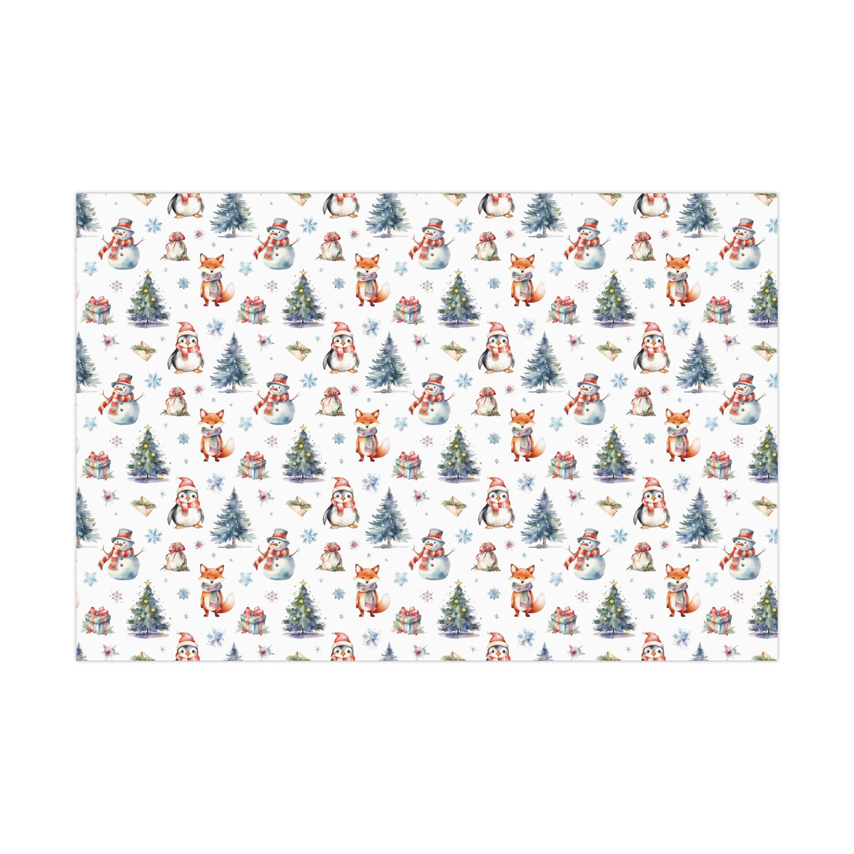 Woodland Christmas Gift Wrap