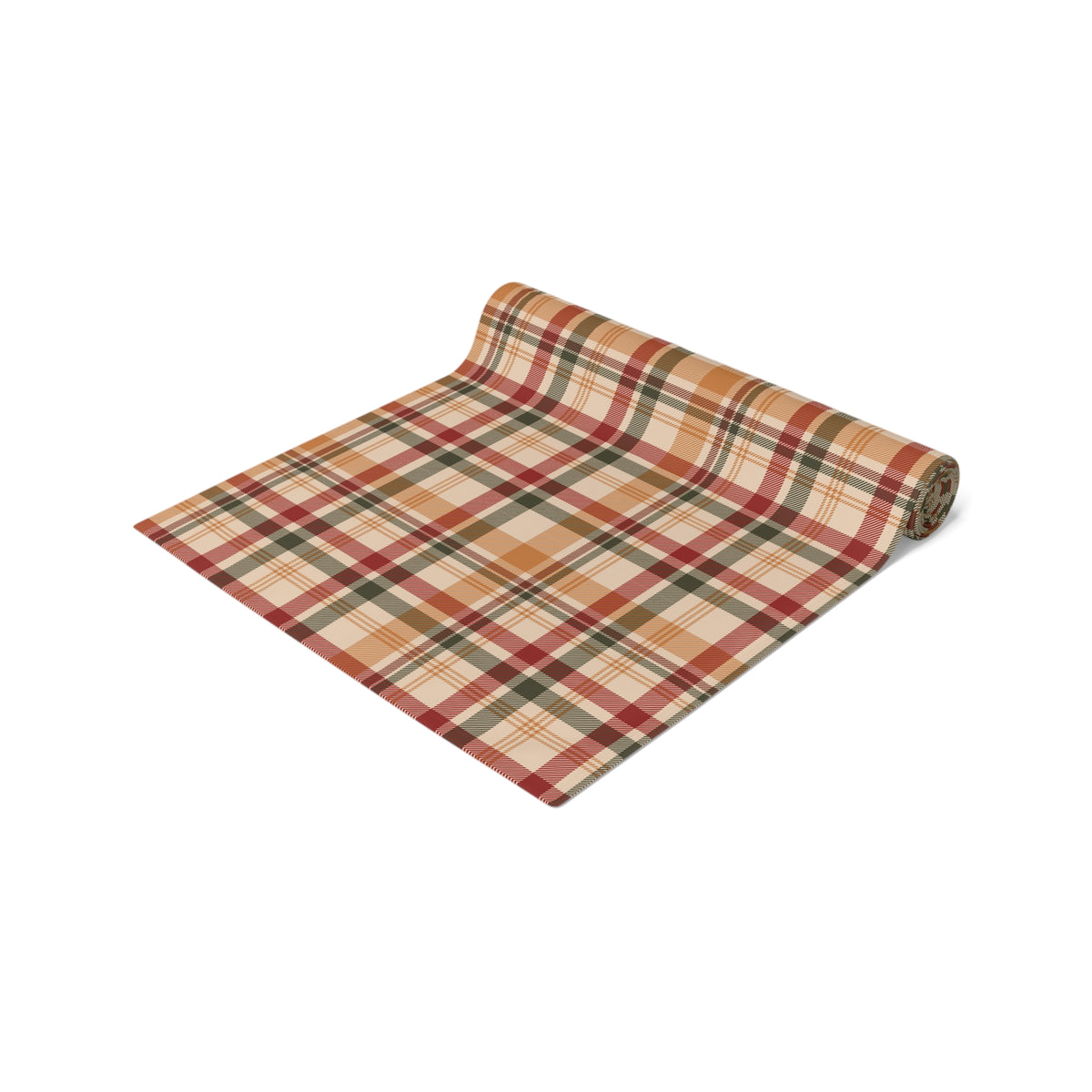 Cider Mill Plaid Table Runner