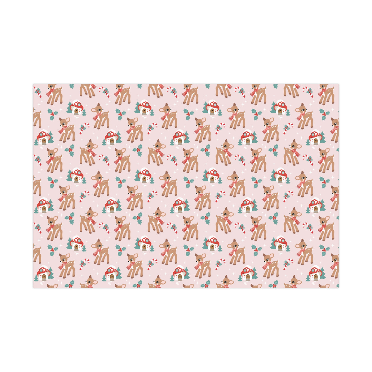 Retro Vintage Christmas Reindeer
