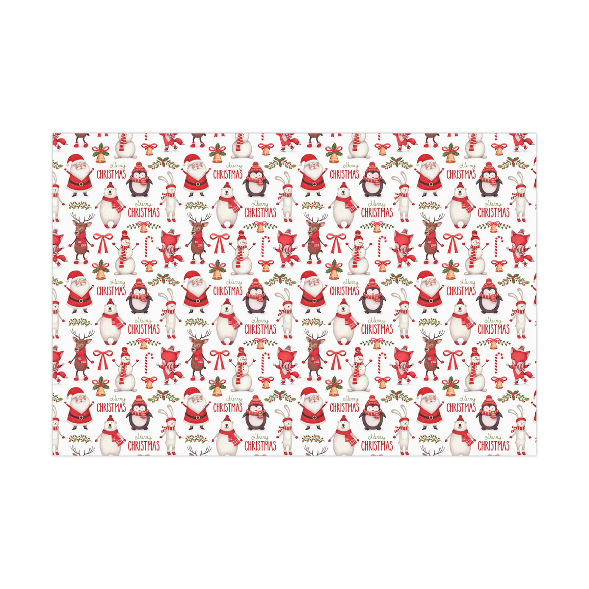 Christmas Character Gift Wrap
