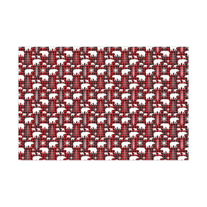 Christmas Bear Gift Wrap