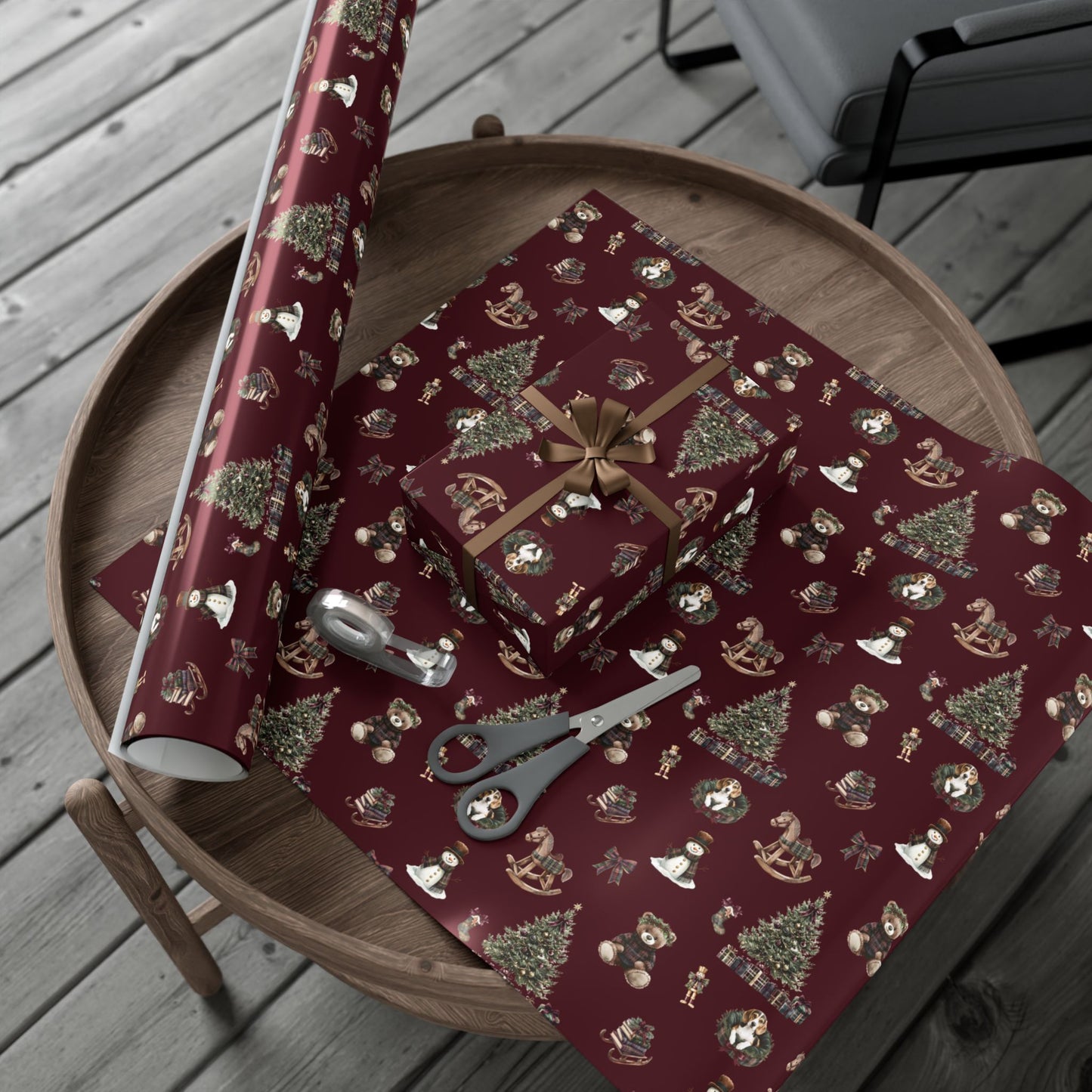 Ralph Lauren Children's Christmas, Tartan Plaid Wrapping