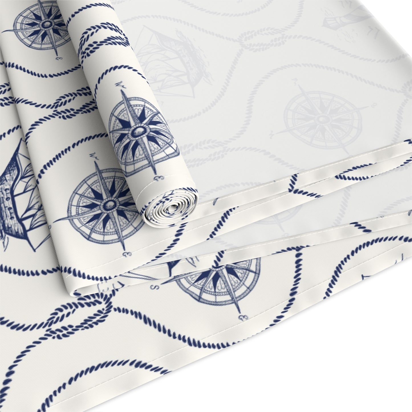 Nautical Lighthouse & Rope Table Runner