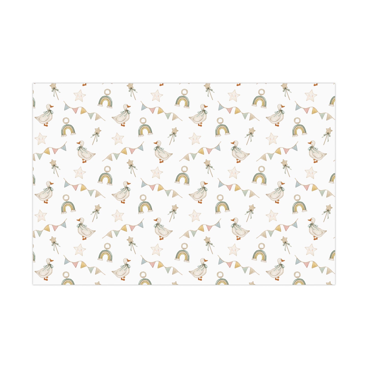 Neutral Goose Baby Shower