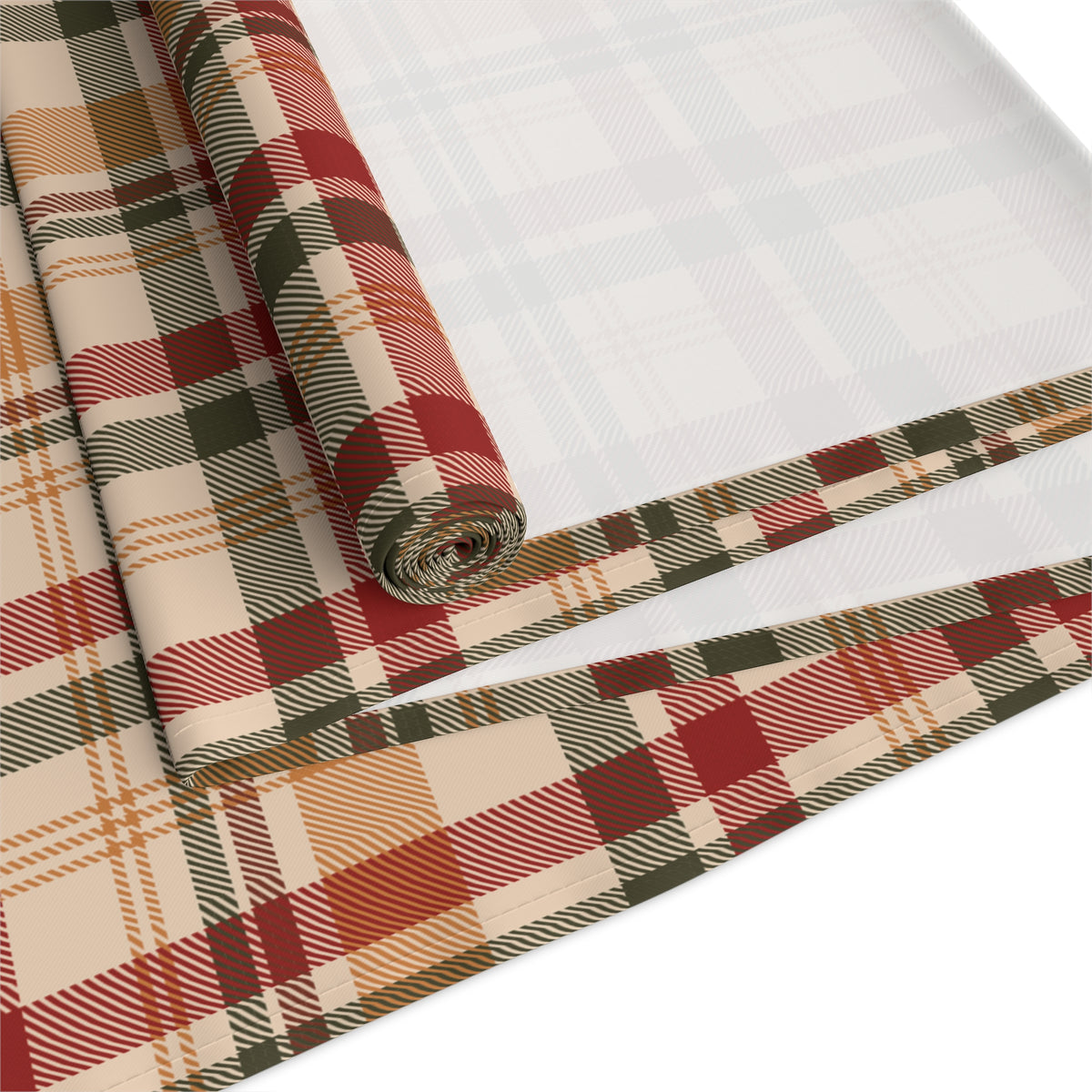 Cider Mill Plaid Table Runner