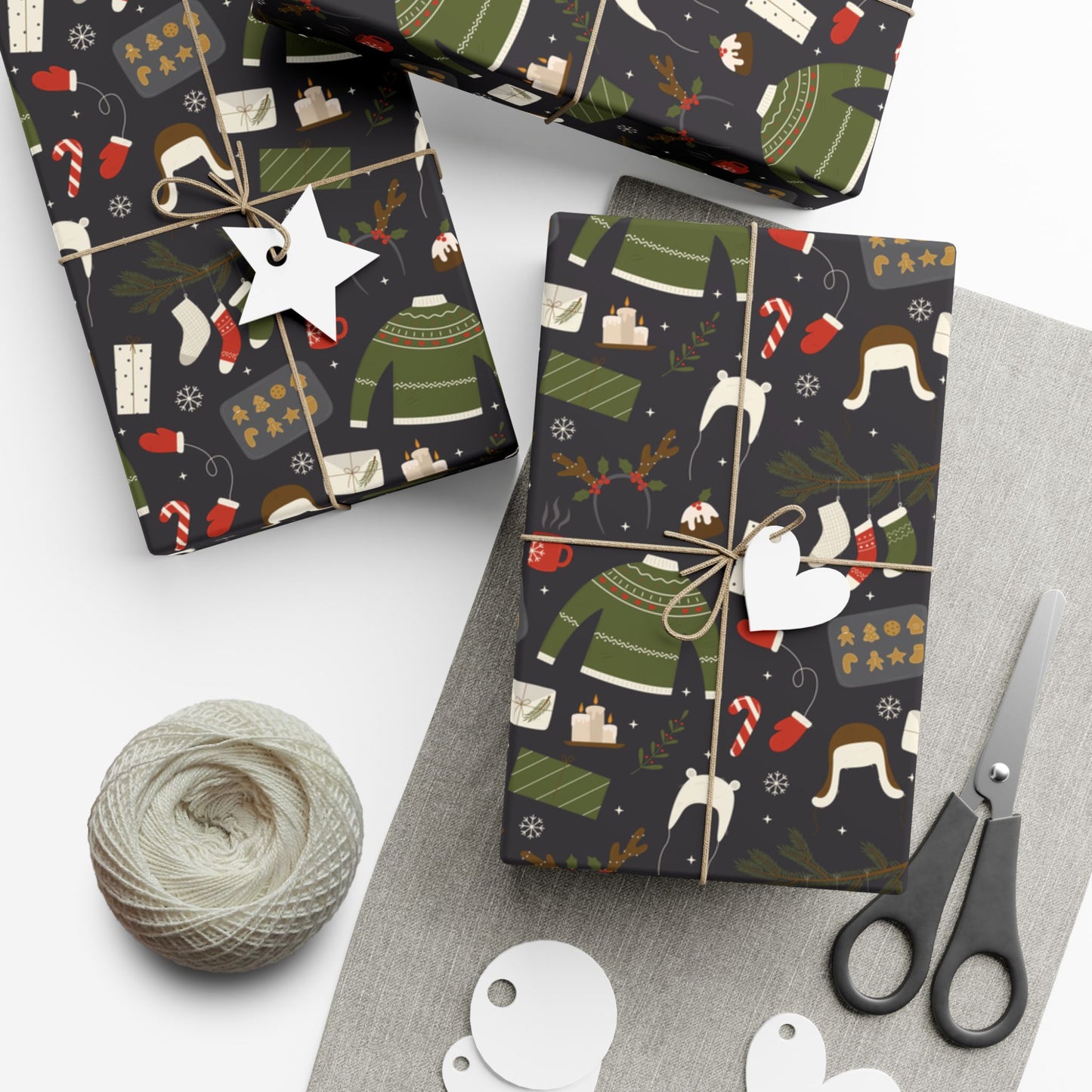Men's Christmas Wrapping Paper