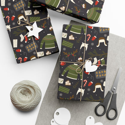 Men's Christmas Wrapping Paper