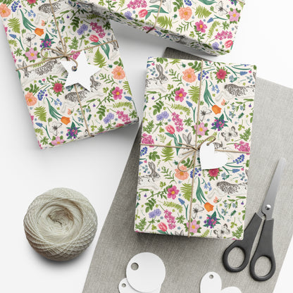 Colorful Easter Rabbit Wrapping Paper