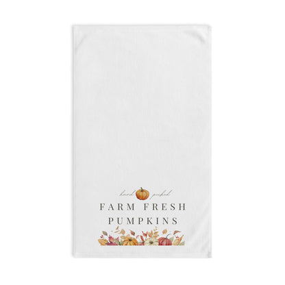 Pumpkin Bouquet Farm Fresh Fall Hand Towel