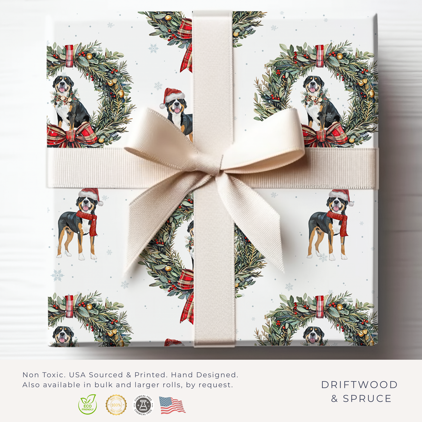 New Greater Swiss Mountain Dog Christmas
