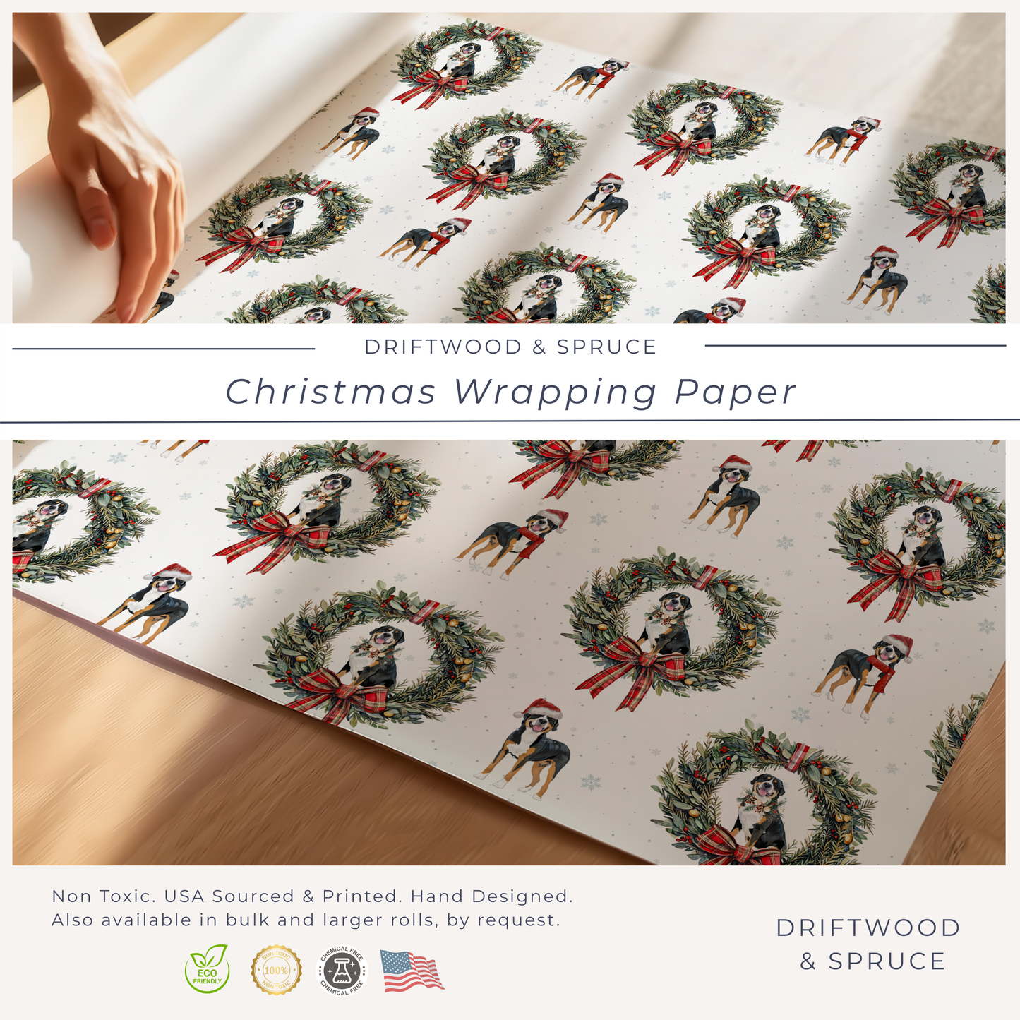 New Greater Swiss Mountain Dog Christmas