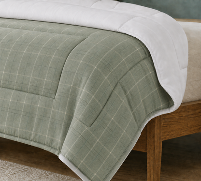 Sagewood Heritage Plaid Comforter
