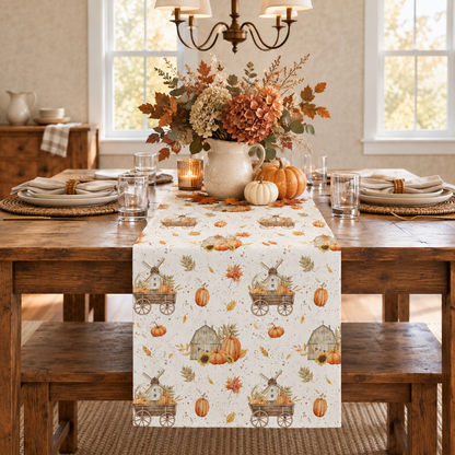 Pumpkin Hollow Table Runner