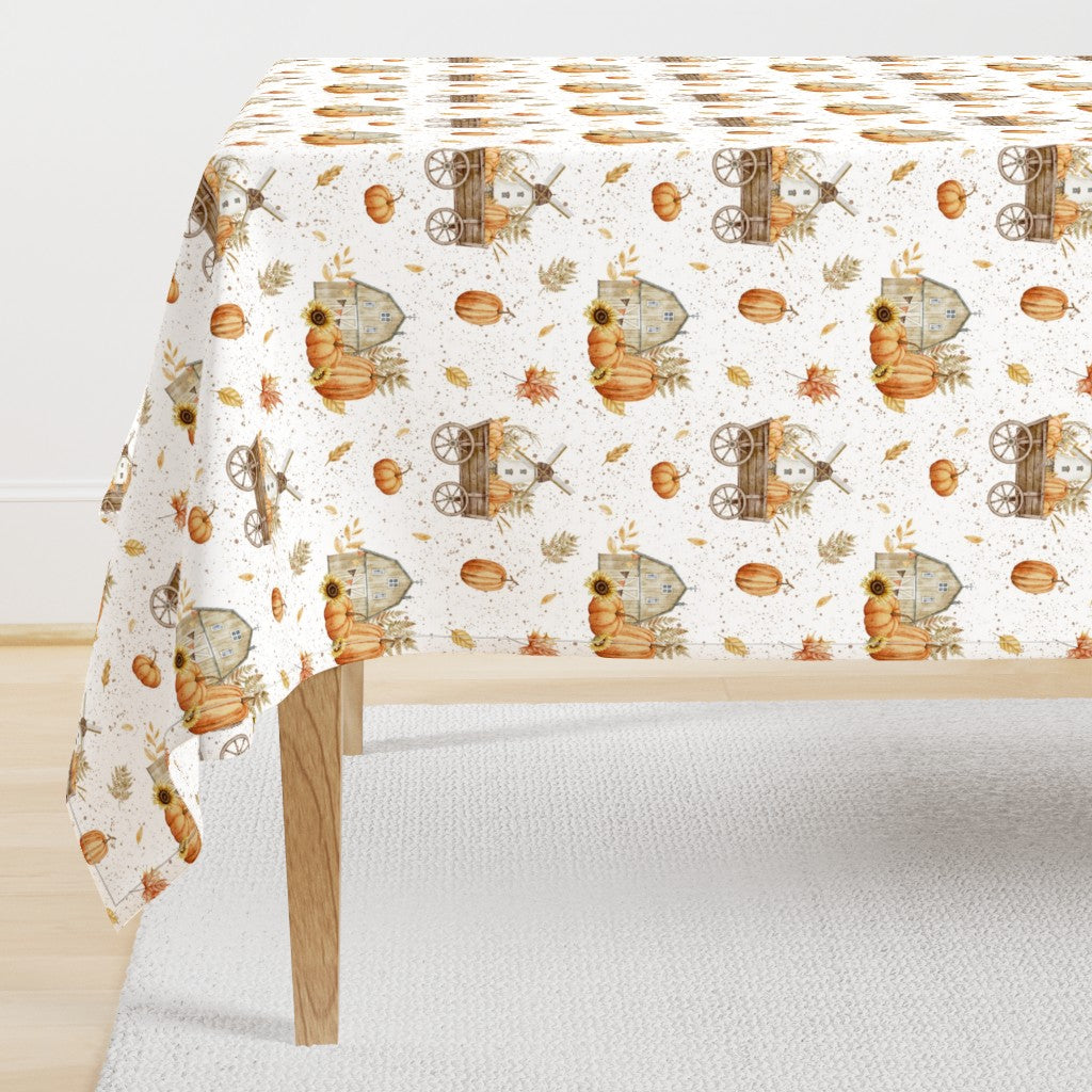 Pumpkin Hollow Tablecloth