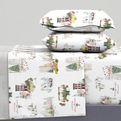 NYC Christmas Sheet Set