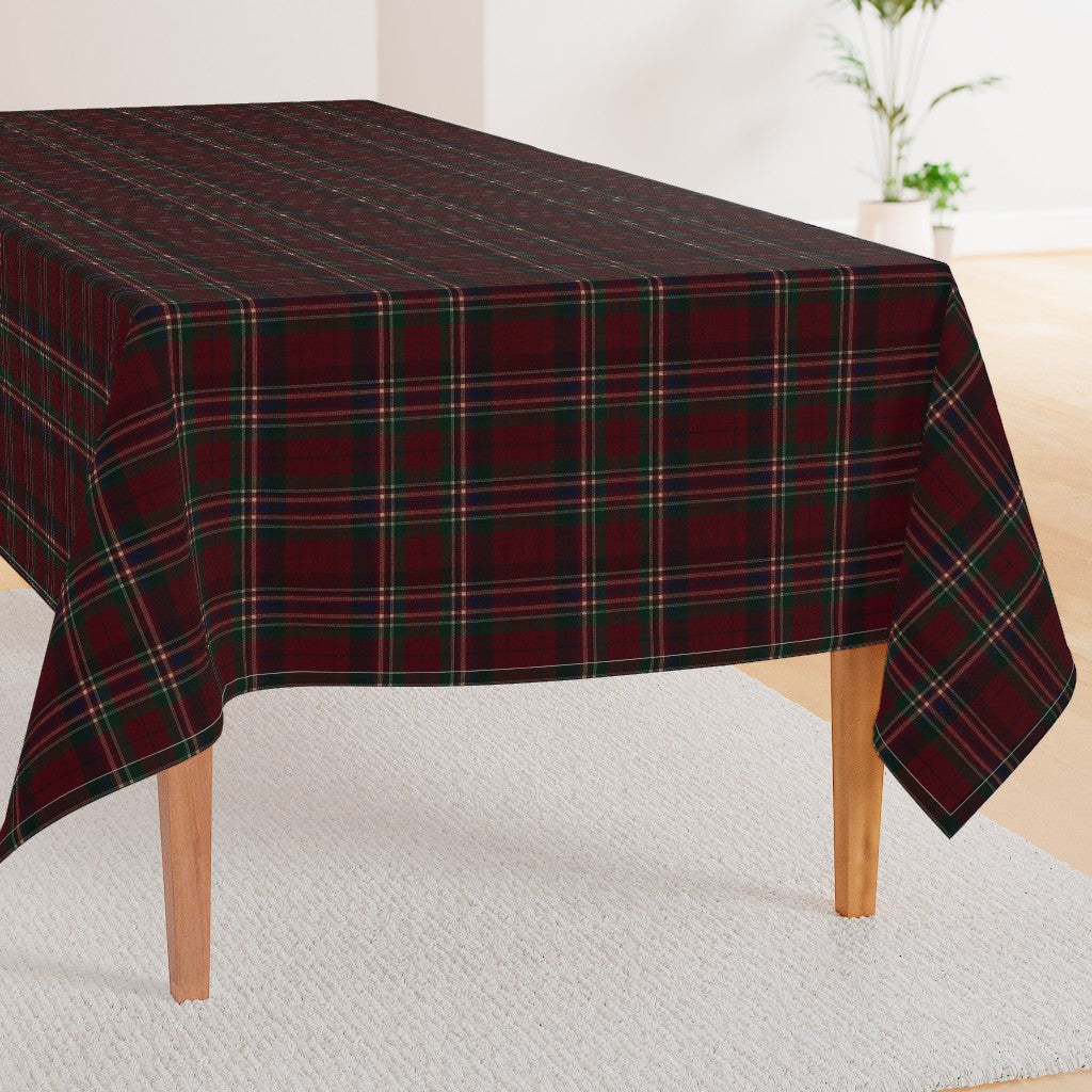 Classic Heritage Tartan Plaid Tablecloth