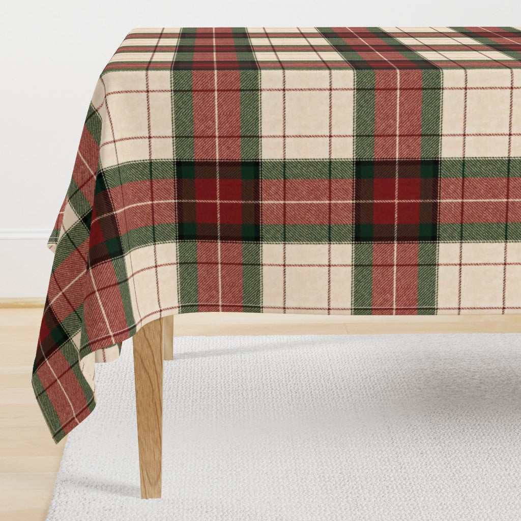 Classic Heritage Tartan Plaid Tablecloth