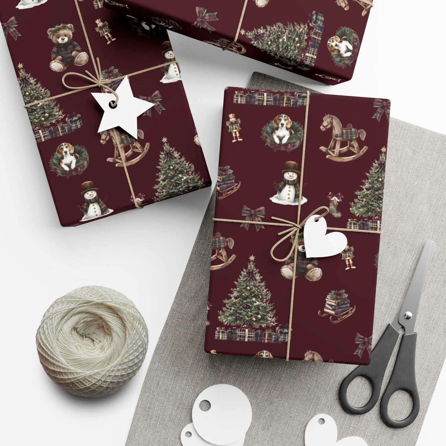 Ralph Lauren Children's Christmas, Tartan Plaid Wrapping