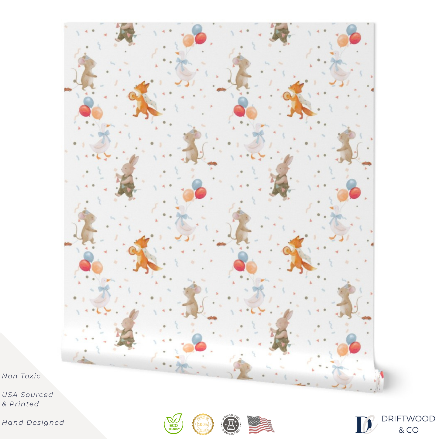 Woodland Animal Party Parade