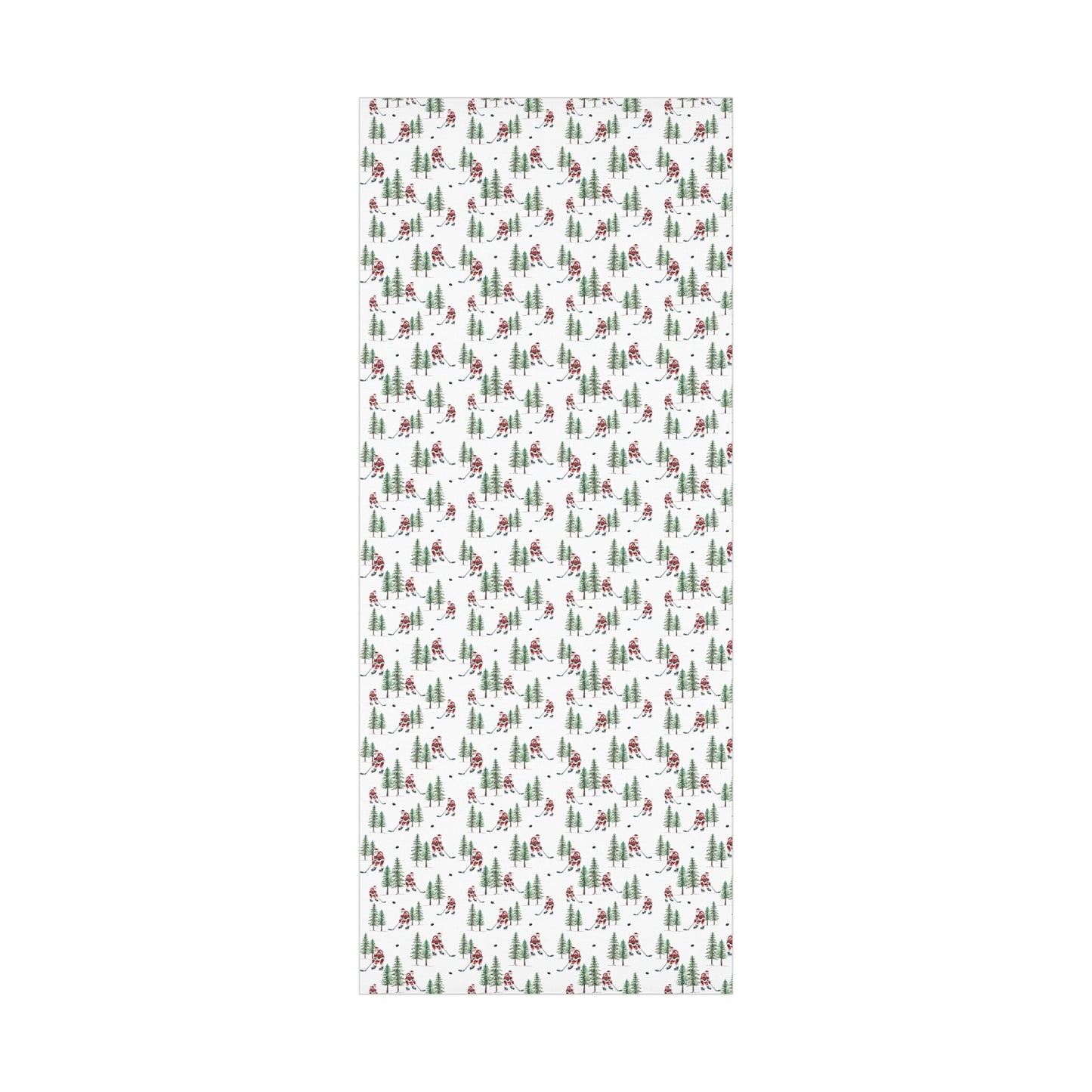 Copy of Hockey Santa Christmas Wrapping Paper, Hockey, Sports Gift Wrap, Wrapping Paper, Personalized, Christmas Gifts, Unique Gift, Santa Wrapping