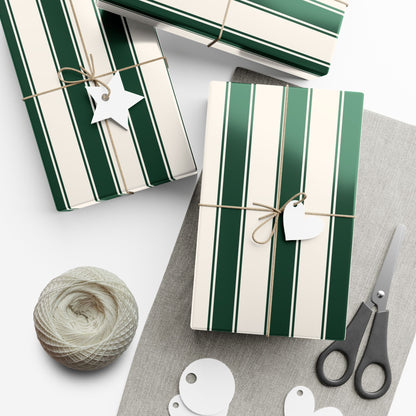 Candlewick Stripe in Evergreen