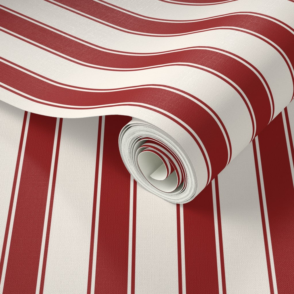 Candlewick Stripe in Peppermint