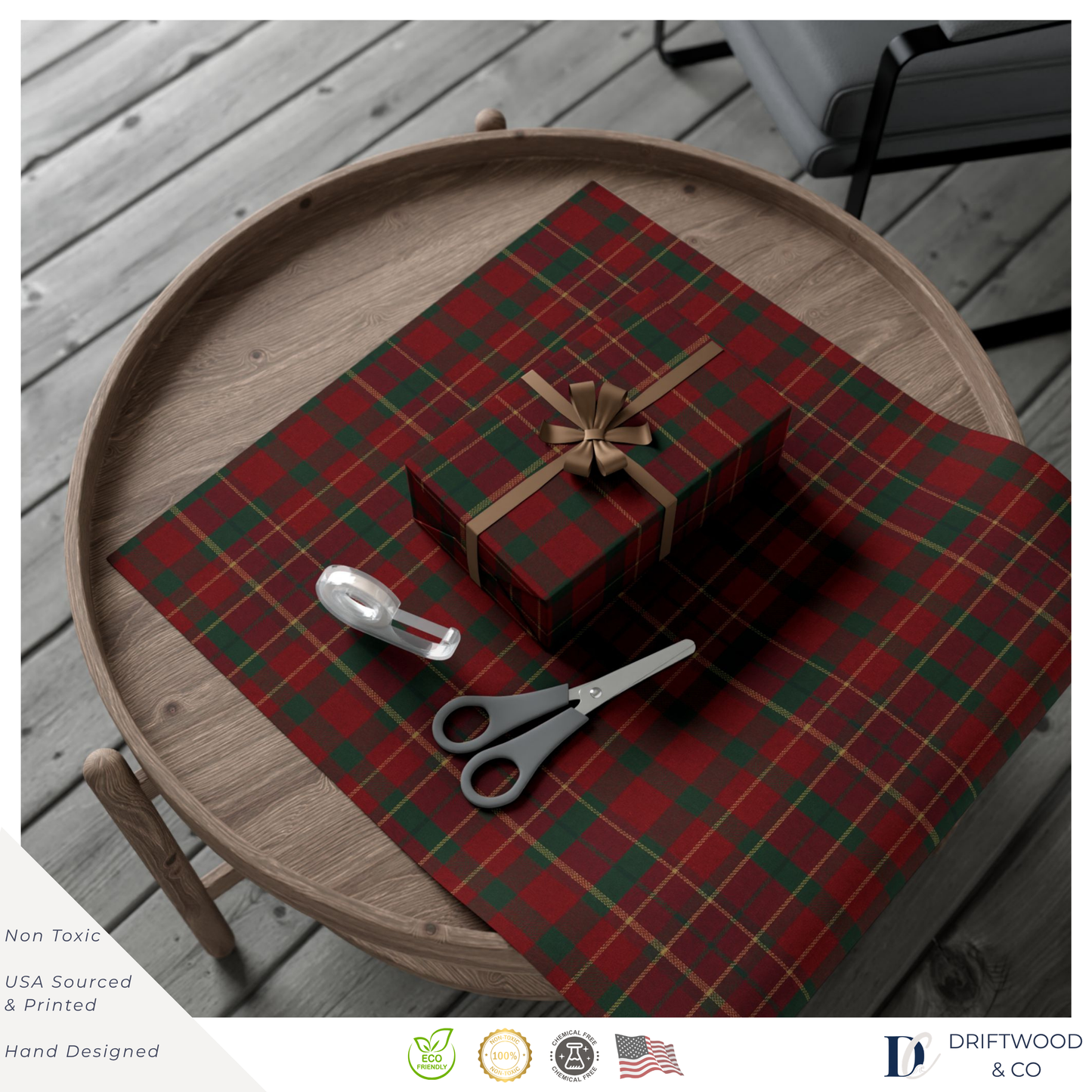 Traditional Classic Christmas Tartan Plaid