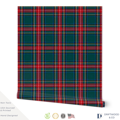 Traditional Kensington Classic Christmas Tartan Plaid