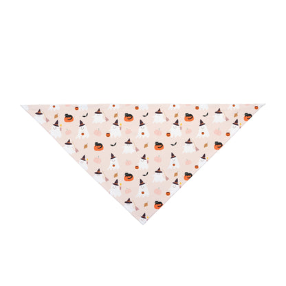 Ghosts & Pumpkins Dog Bandana