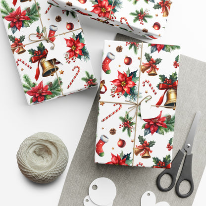 Christmas Bells & Poinsettia