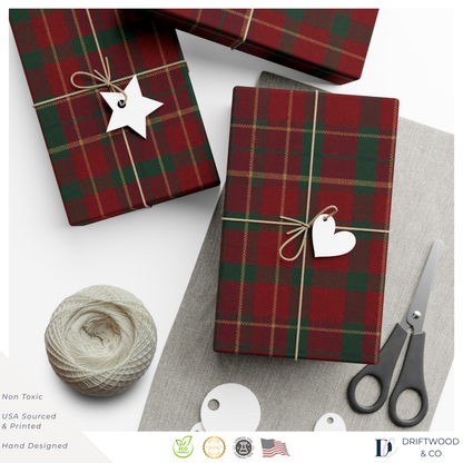Traditional Classic Christmas Tartan Plaid