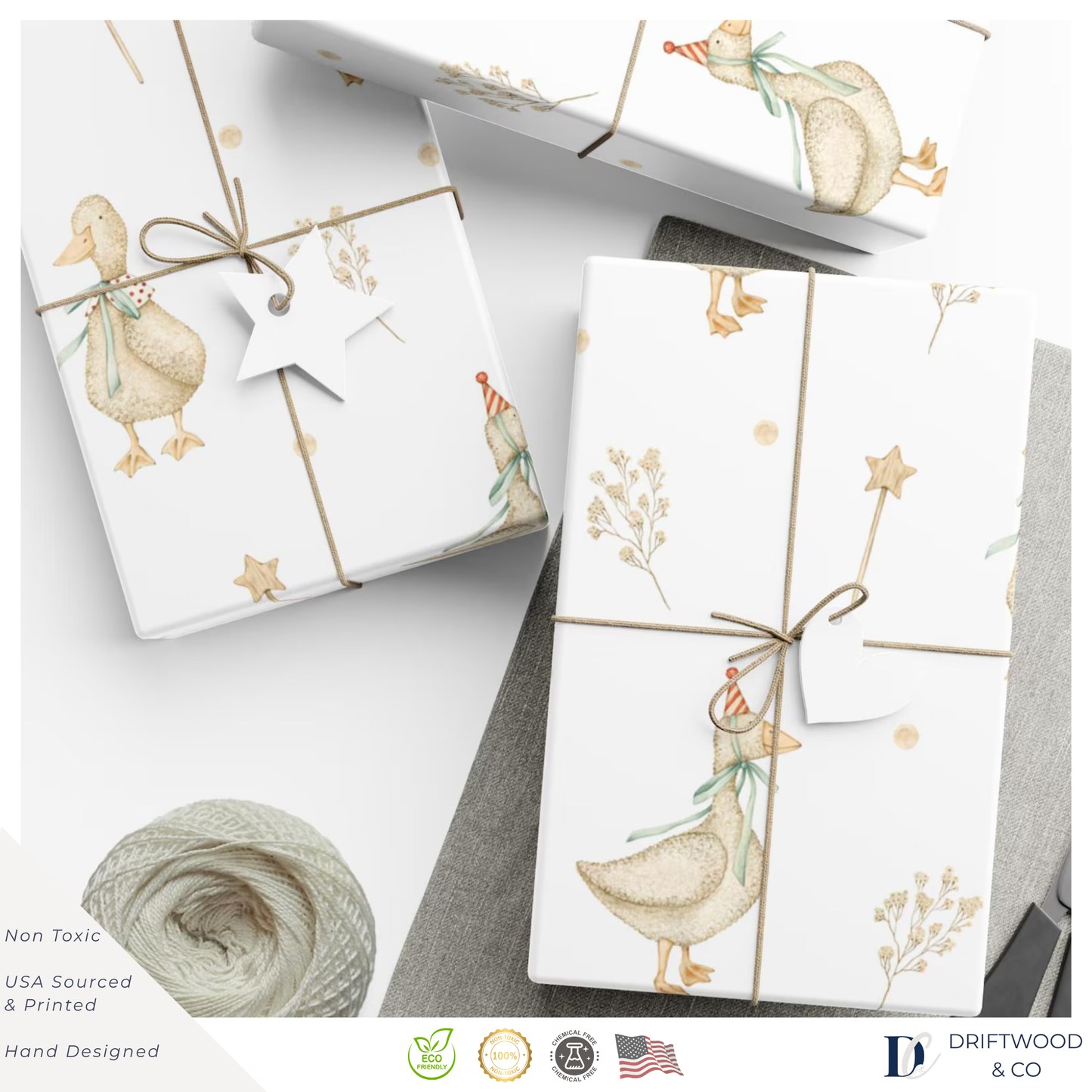Party Goose Wrapping Paper