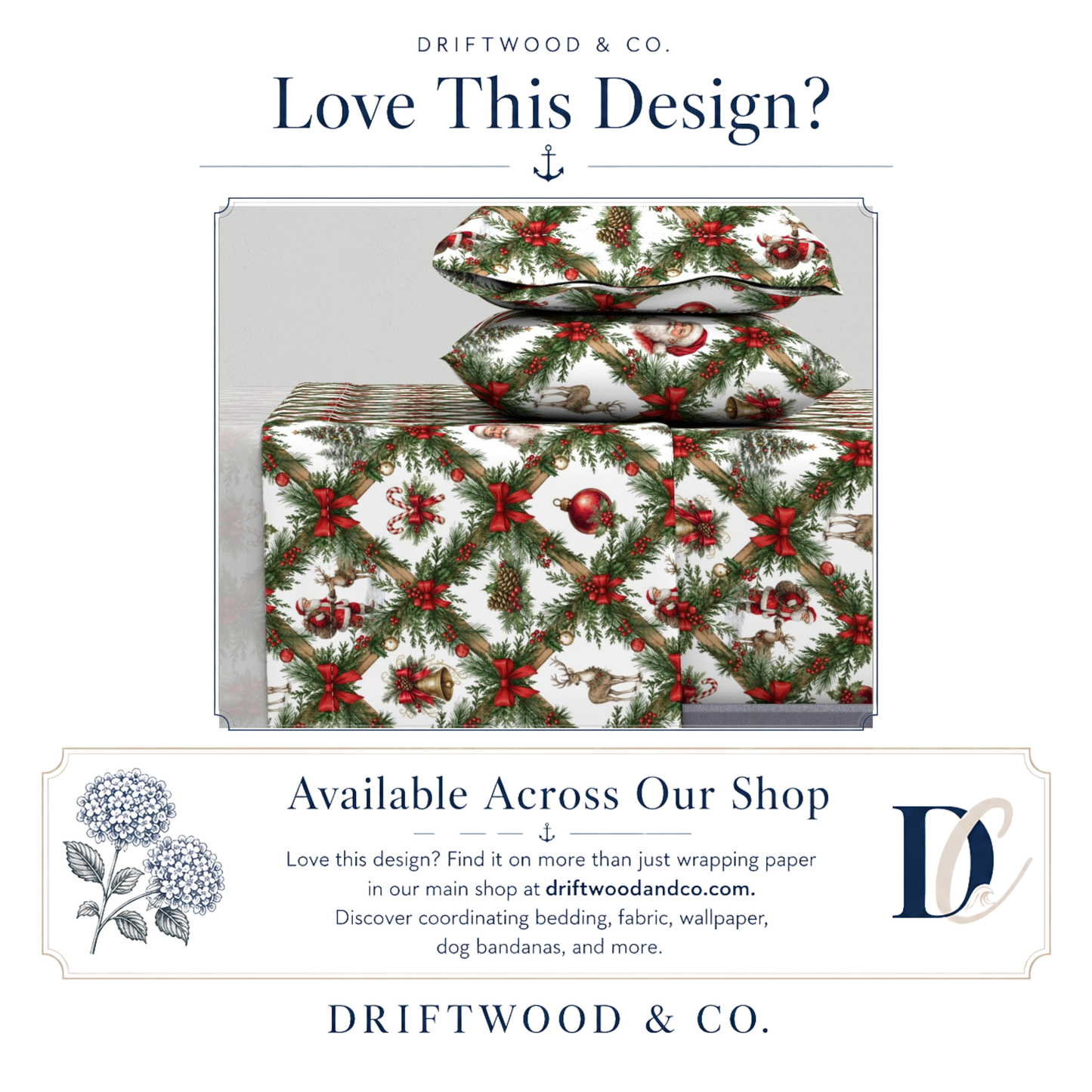 Traditional Vintage Red Trellis