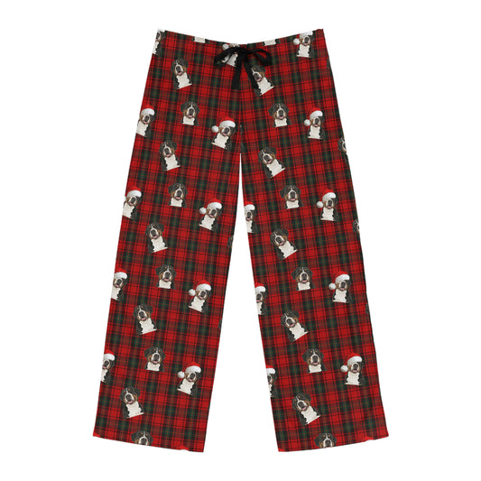 Men's Greater Swiss Mountain Dog Funny Christmas Pajama Pants