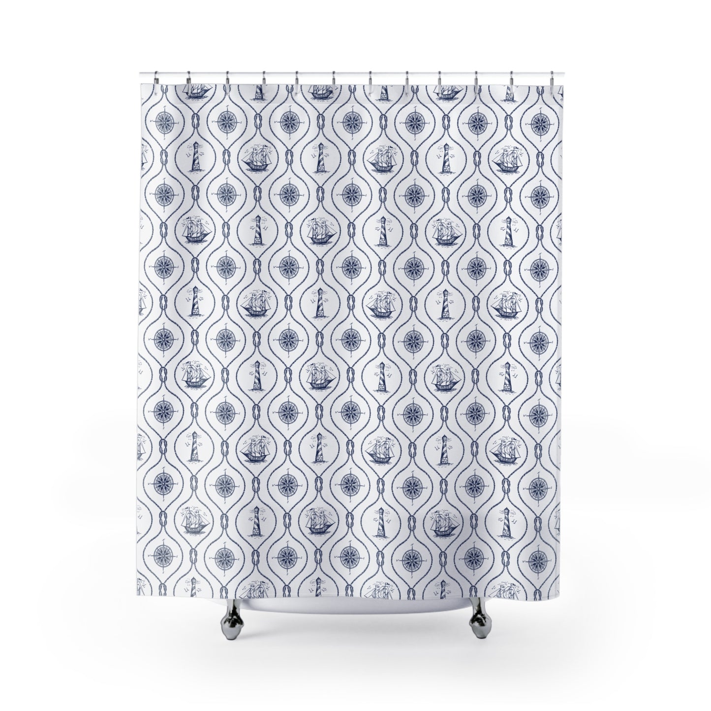 Nautical Summer Shower Curtain