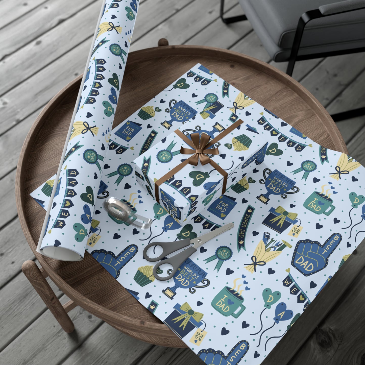 Father's Day Wrapping Paper
