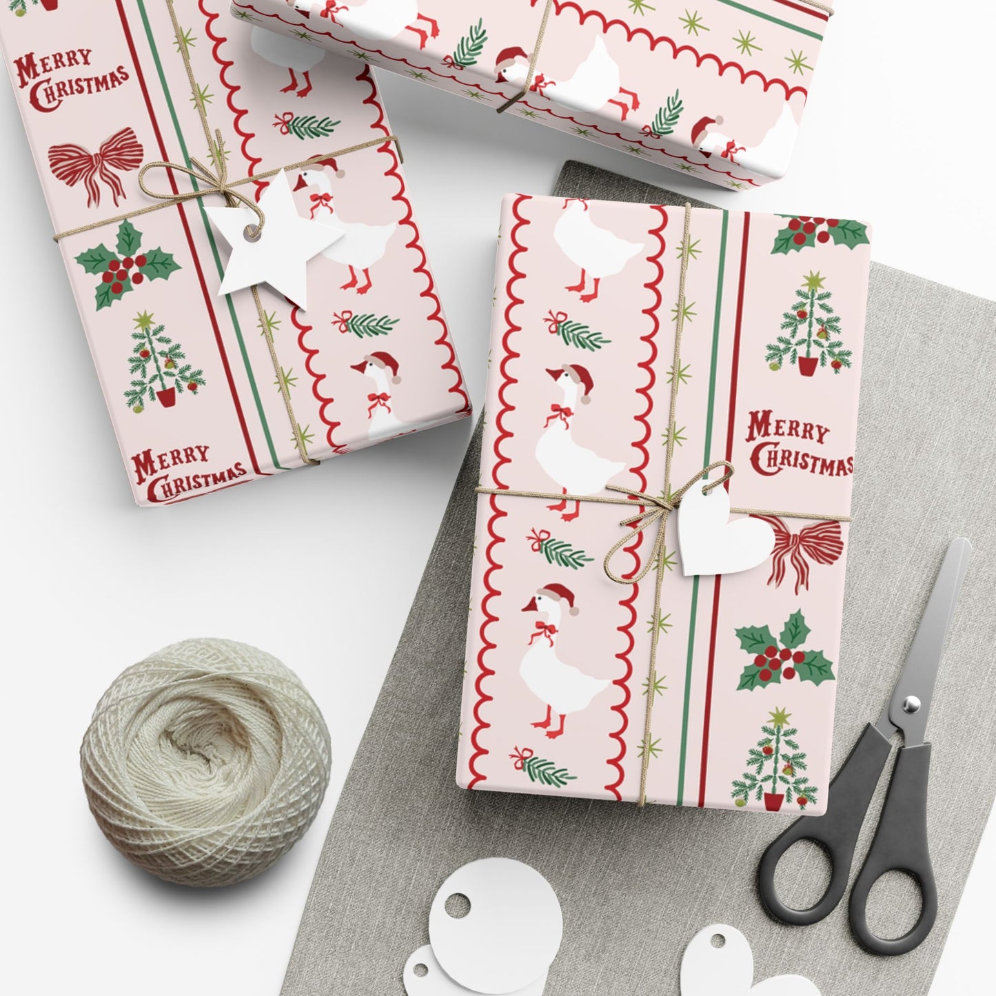 Christmas Goose Wrapping