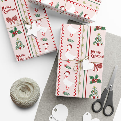Christmas Goose Wrapping