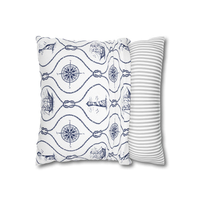 Nautical Summer Pillow Cover