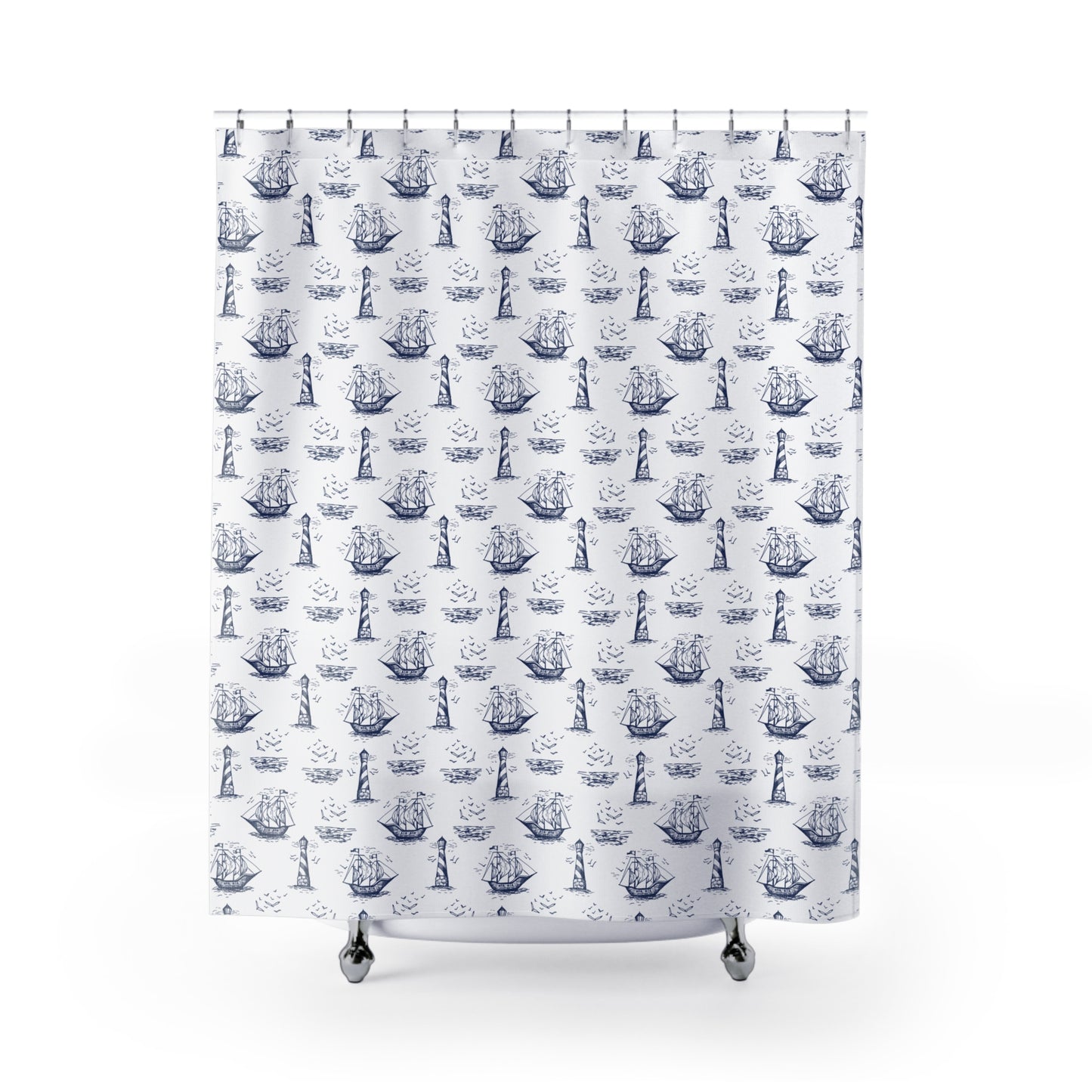 Nautical Summer Shower Curtain
