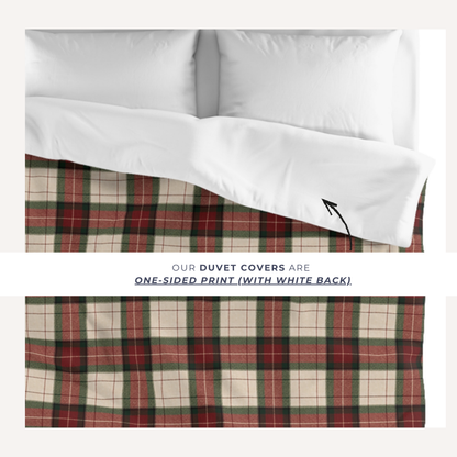 Hockey Santa Christmas Duvet Cover, Ice Hockey Bedding, Sports Fan Holiday Decor, Festive Winter Bedroom, Unique Gift for Hockey Lovers