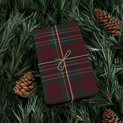 Burgundy Manor Tartan