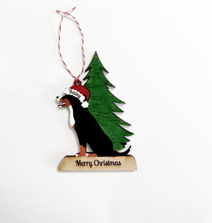 Greater Swiss Mountain Dog Ornament