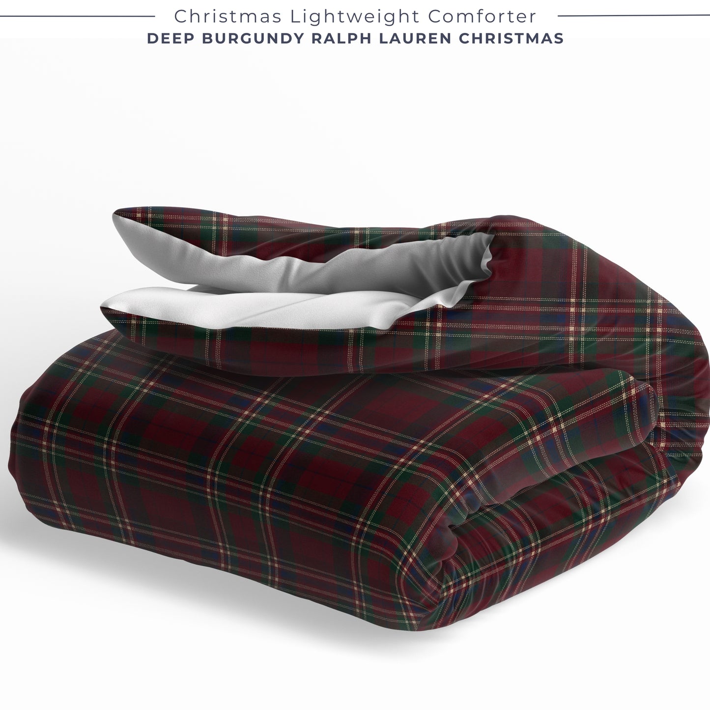 Classic Heritage Tartan Plaid Comforter