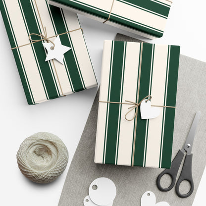 Candlewick Stripe in Evergreen