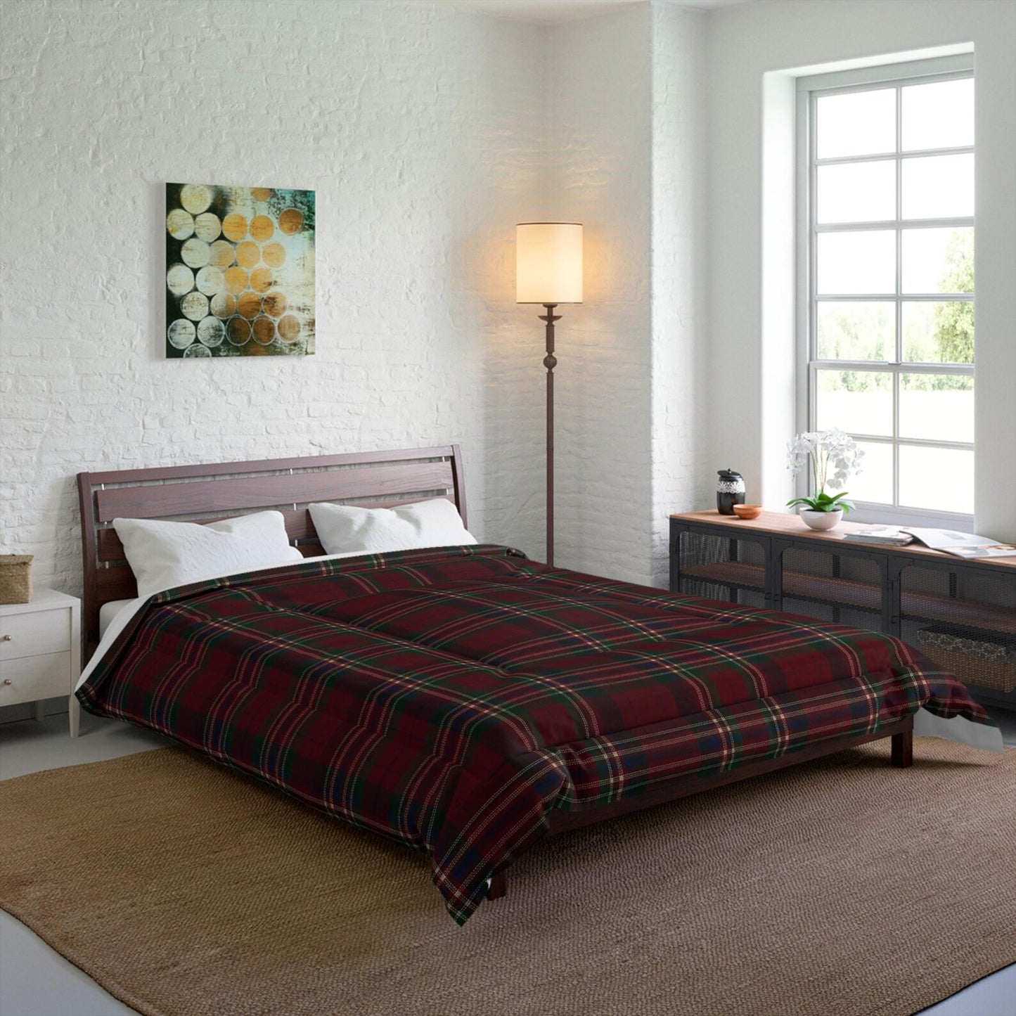 Classic Heritage Tartan Plaid Comforter